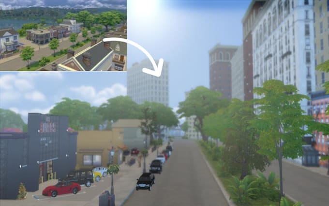 Build a realistic lot for your sims 4 game by Cutebunniescute | Fiverr