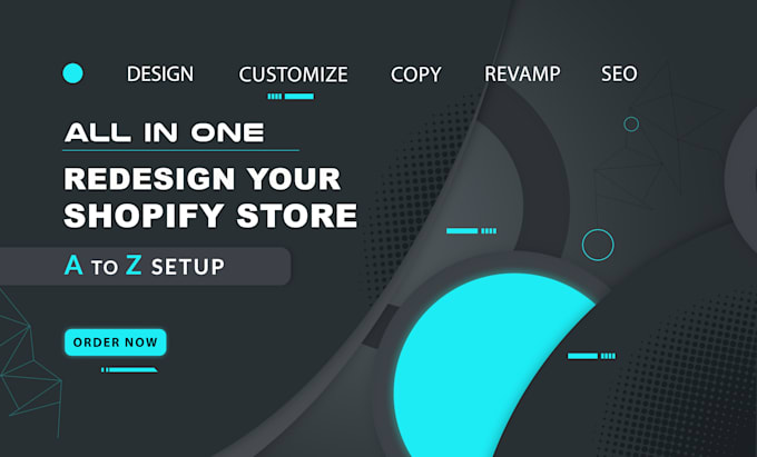 redesign shopify store, shopify website customize