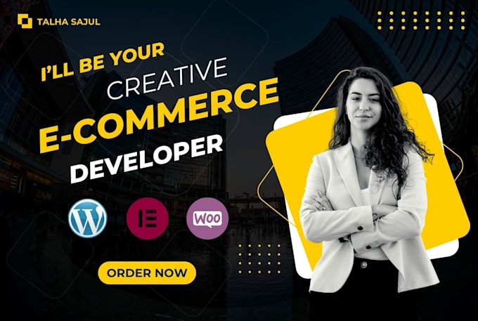 design wordpress woocommerce website using elementor pro