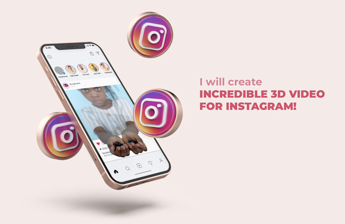 create incredible 3d video for instagram