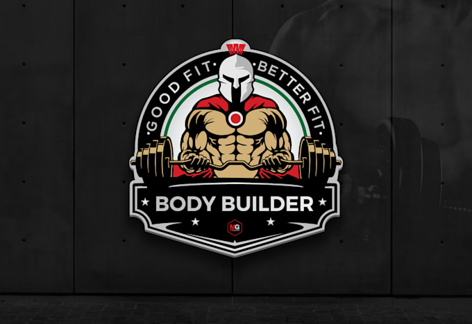 Design Gym, Fitness, And Healthcare Logo