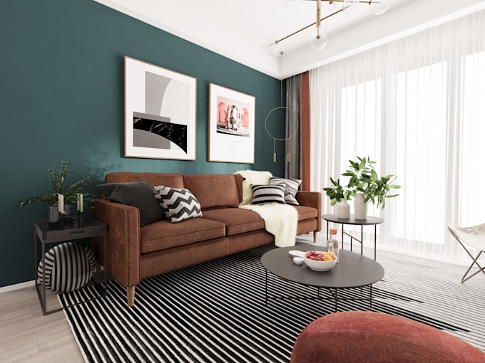 create 3d exteriors, interiors and floor plan rendering