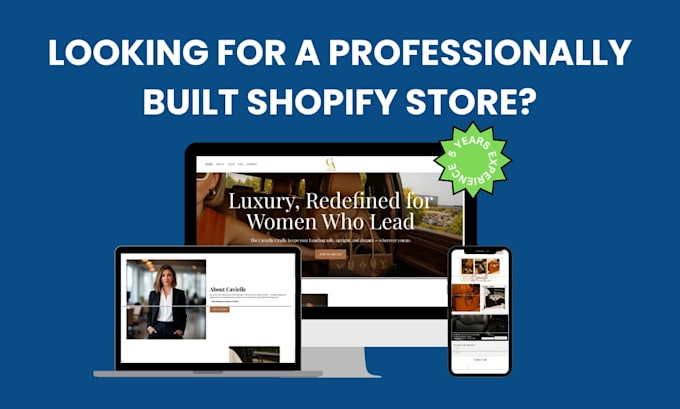 do shopify store design, redesign shopify store, wordpress to shopify