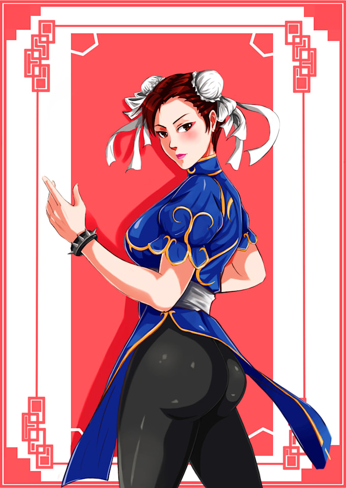 draw any oc, nsfw , fanart, dnd and  in anime style