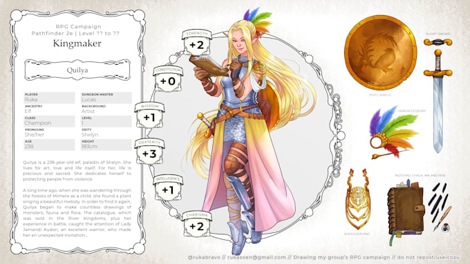 draw your rpg character