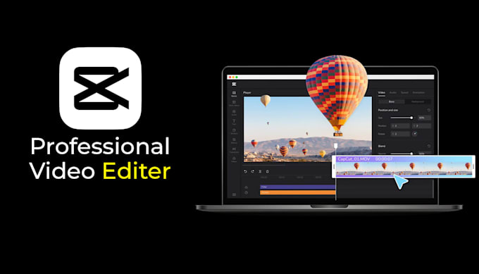 be cap cut editor for best capcut video editing, color grading and transition