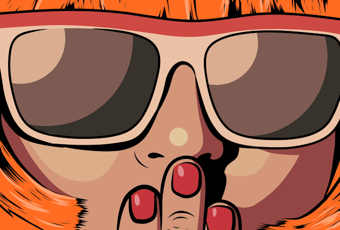 creat awesome portrait comic, pop art, vintage comic from your photo
