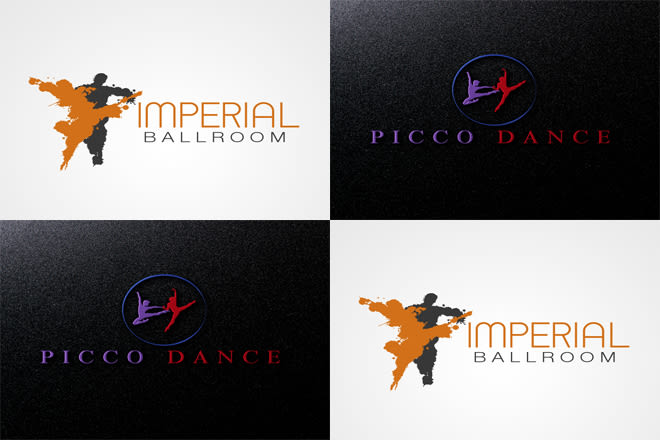 design a unique dance studio logo in very express delivery