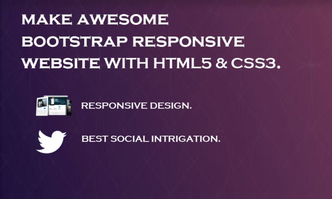 Make A Bootstrap Responsive Website Using Html5 And Css3 Animation