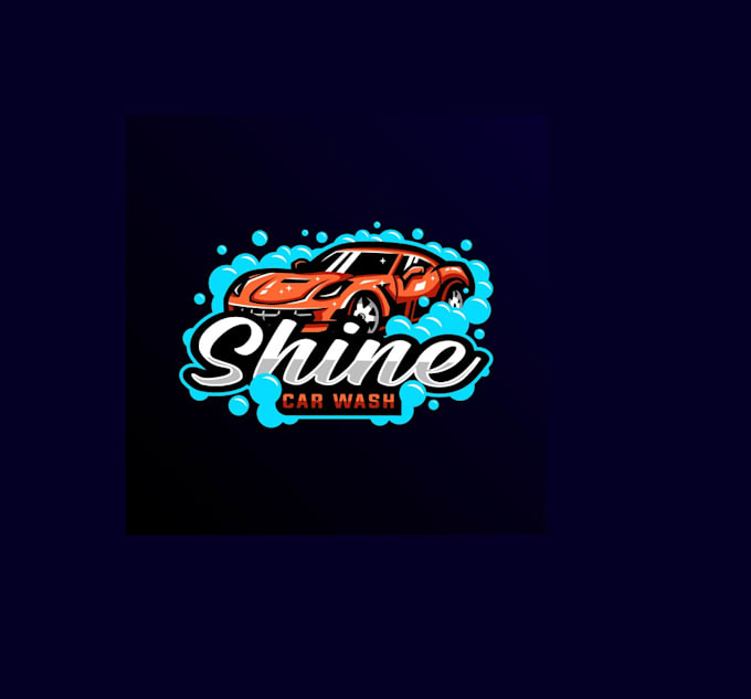 create an exclusive car wash logo