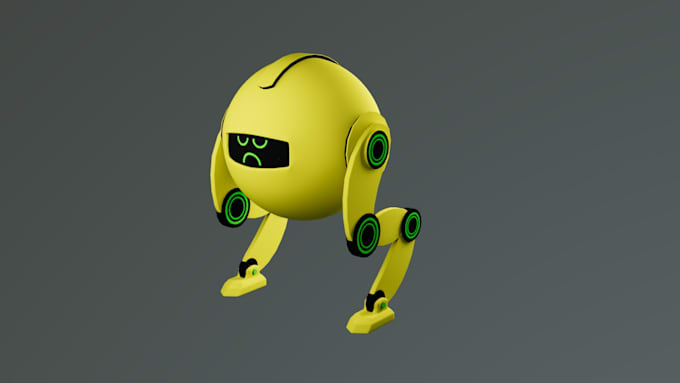 design low poly 3d character in maya and blender