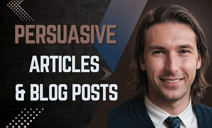 write SEO blog posts and articles