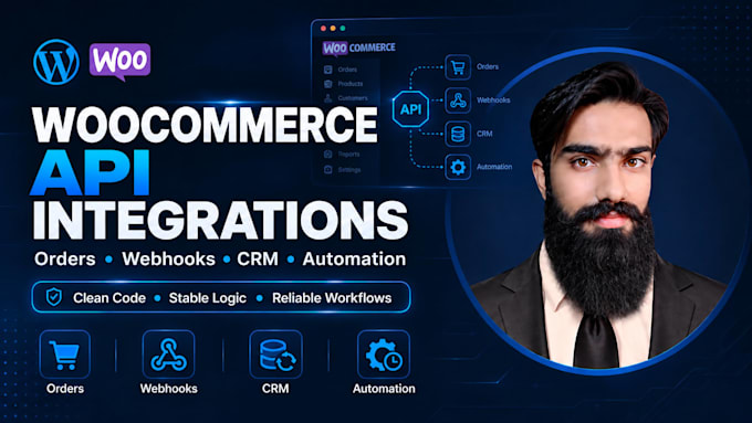 integrate woocommerce apis, webhooks and automate order workflows