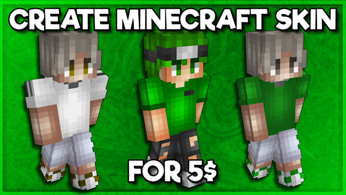 Make or edit your minecraft skin by Thomasey_ | Fiverr