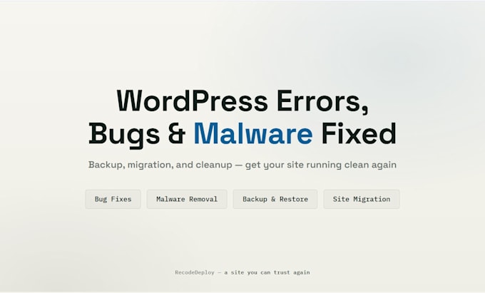 develop and fix your wordpress website with elementor