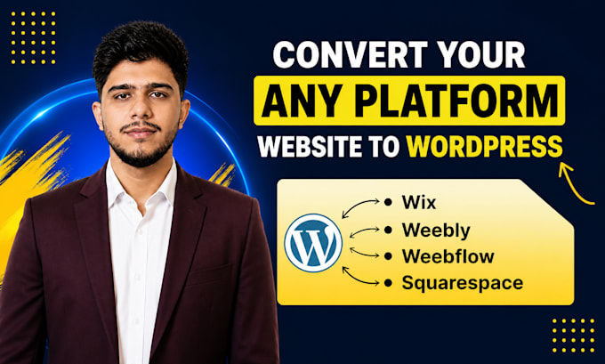convert PSD, xd, figma to wordpress website using elementor pro