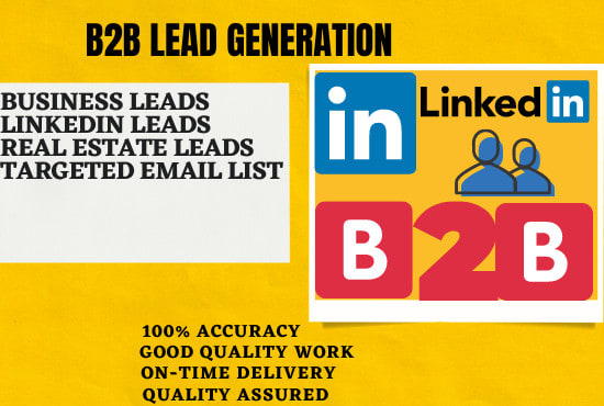 do b2b email list, b2b lead generation and data entry