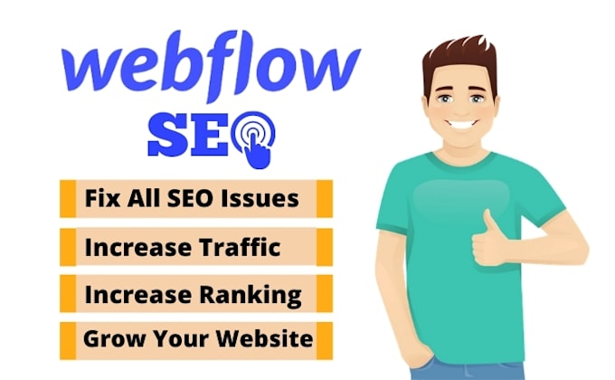 webflow website SEO optimization for boost google ranking