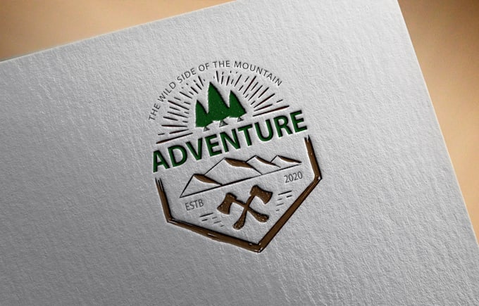 Design rustic outdoor logo by Lizz_logos | Fiverr