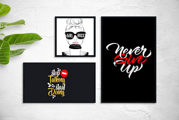 design printables motivational quotes typography wall art