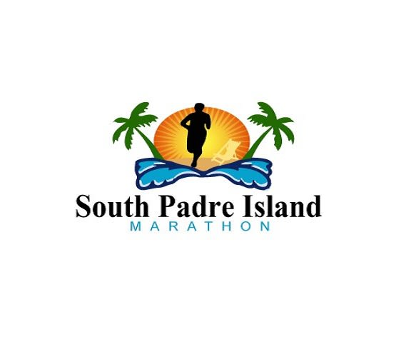 Create an iconic logo for the inaugural south padre island marathon by