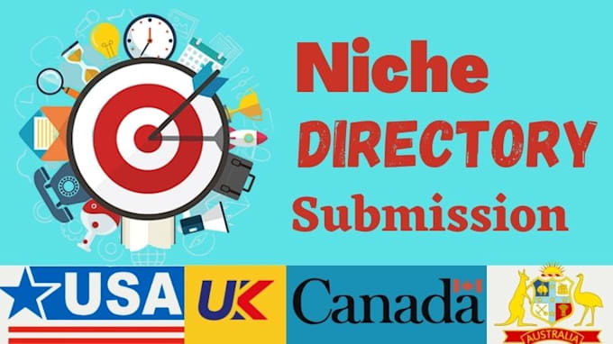 build 200 usa, uk, local, niche directory submissions for boost website ranking