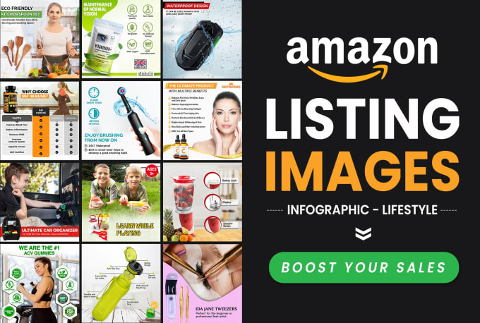 Design amazon product listing images, infographics and lifestyle images ...