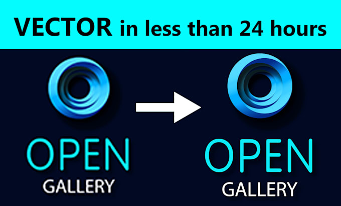 do vector tracing, convert your logo or image to vector