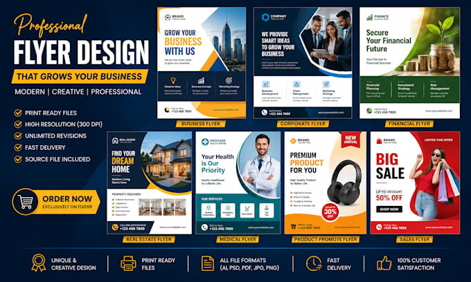 design a professional corporate business flyer design