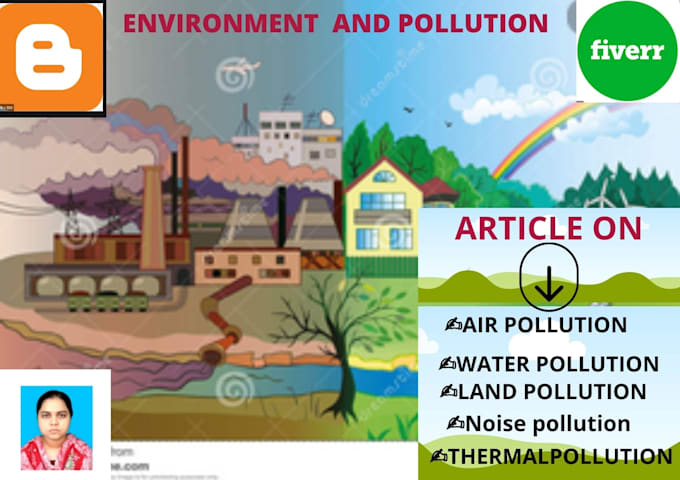 write scientific and systematic article on environmental pollution