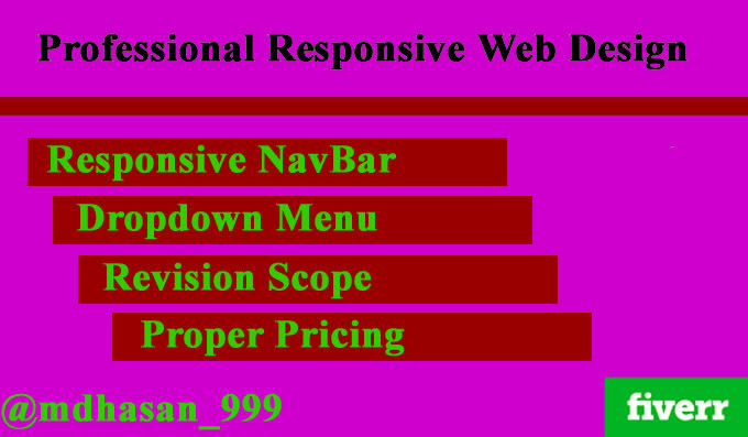 Do Responsive Website Design With Html Css Bootstrap By Mdhasan 999 Do Responsive Website Design With Html Css Bootstrap By Mdhasan 999