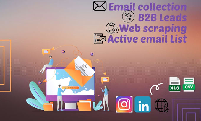 do email collection, web scraping, mining and exploration