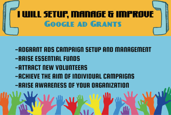 manage your ad grants account and google ads