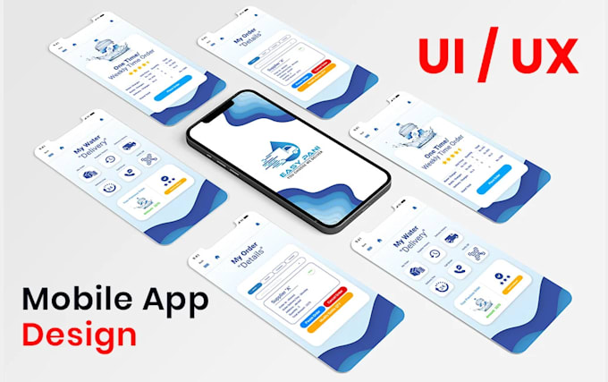 Do eye catching and attractive mobile app ui ux figma design by ...