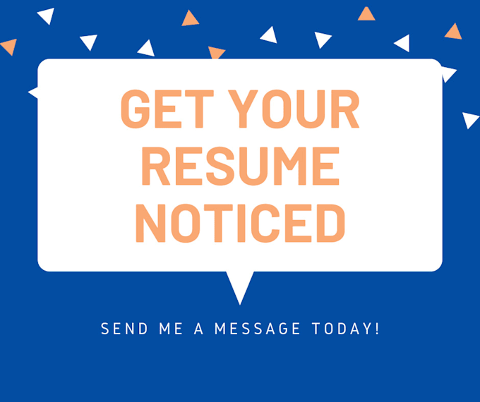 I will edit your resume or CV