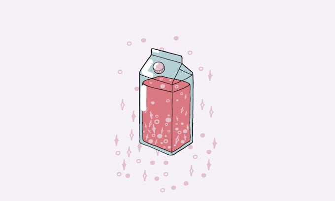 illustrate and animate aesthetic cute lofi animation