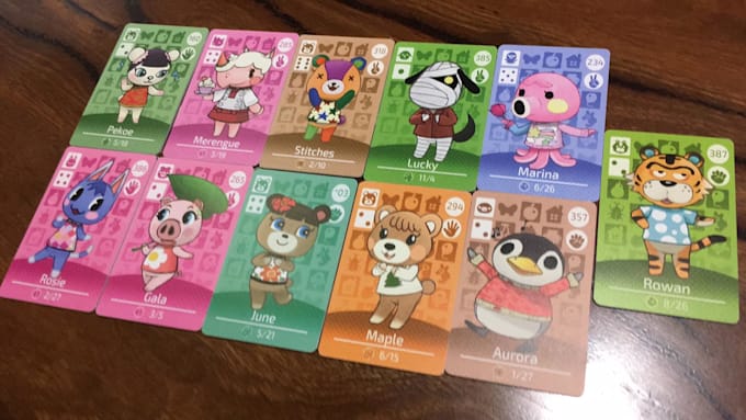 create custom animal crossing amiibo cards