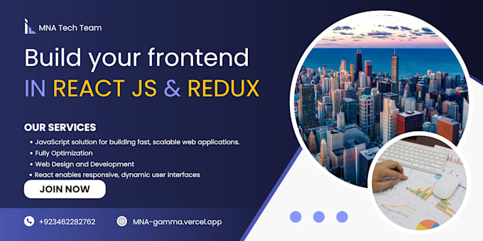 design react js website