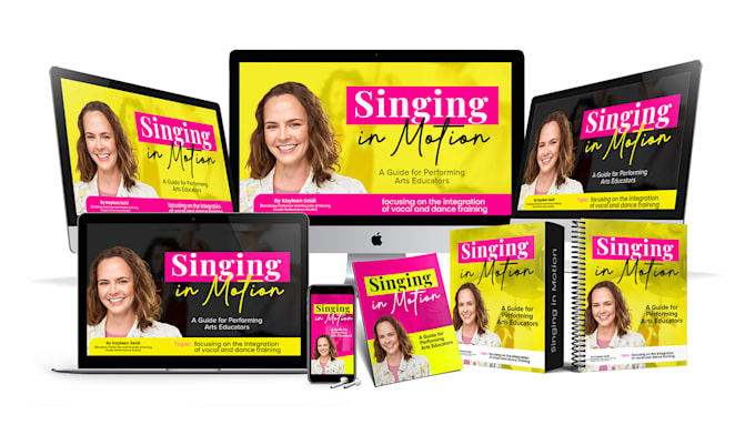 design online course mockup bundle and ecover bundle