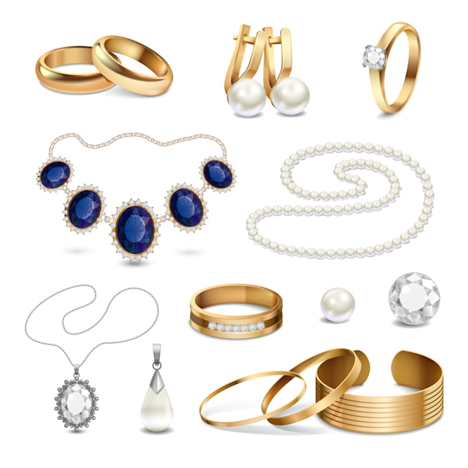 design unique and elegant 2d jewellery design