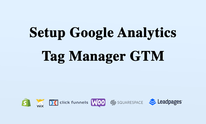 setup google analytics and goal or event tracking