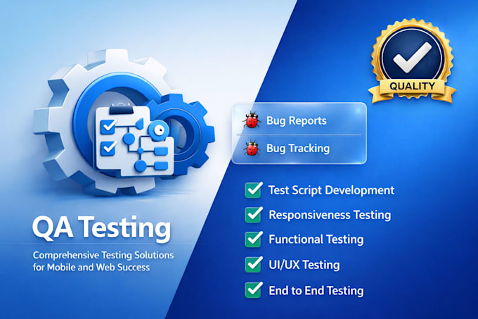 qa test your website usability and functionality