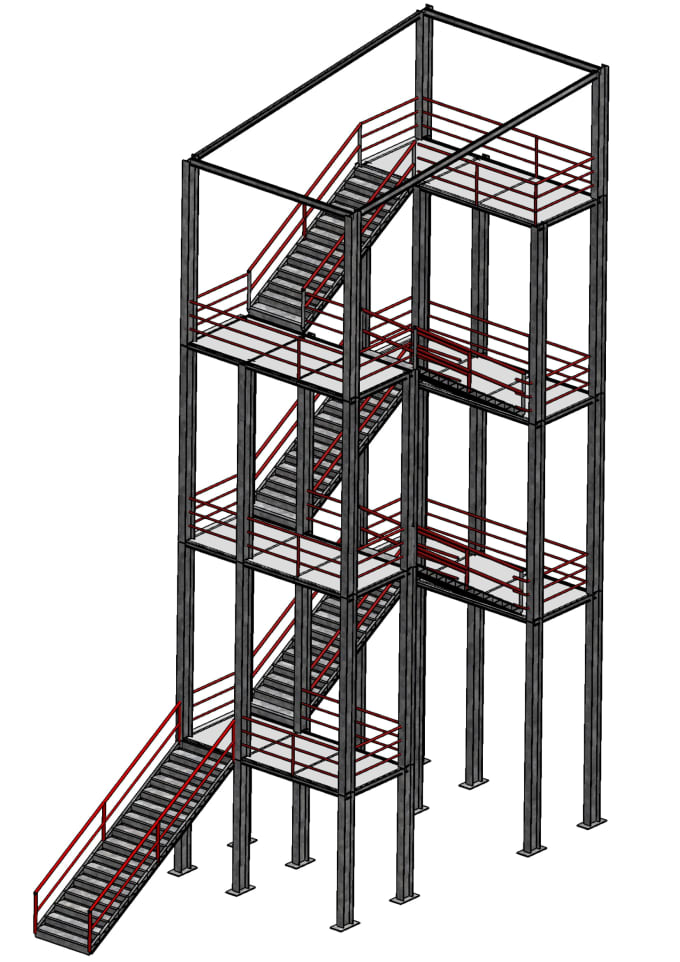 Hire a freelancer to make your steel structure as you want by solid work or autocad