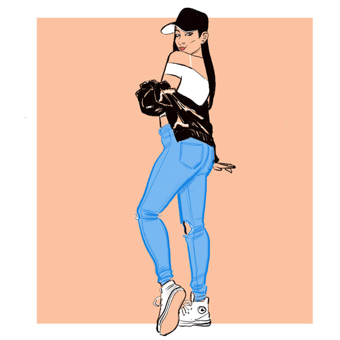 draw you as a cool illustration