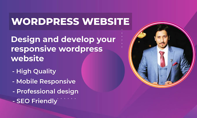 design and develop your responsive wordpress website