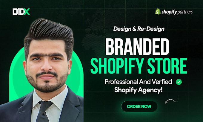 build, design shopify website, ecommerce store, branded shopify store, redesign