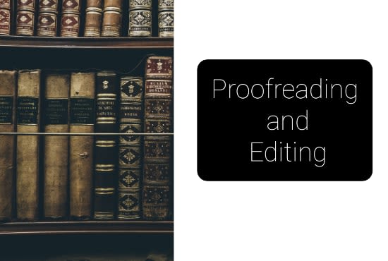 do SEO friendly, original proofreading and editing