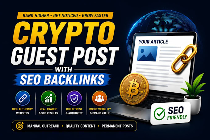 publish crypto guest posts with SEO backlinks