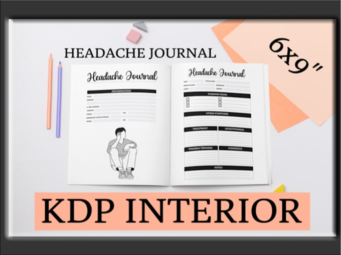 amazon KDP book interior design or low content book cover