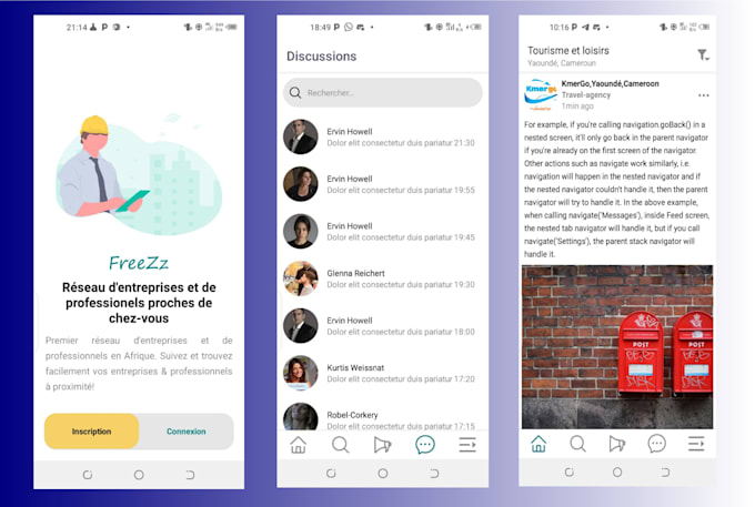 create your mobile application